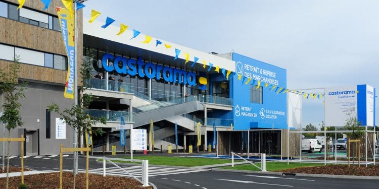 façade du magasin Castorama de Bordeaux Mérignac