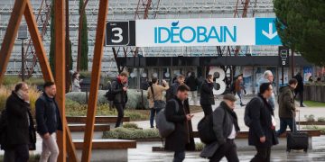 l'entrée du salon idéobain 2019 à Villepinte