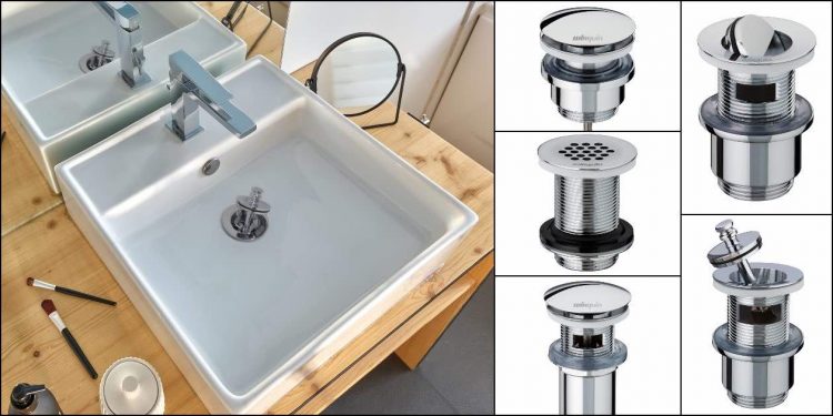 Les différentes bondes de lavabo en laiton de Wirquin Pro