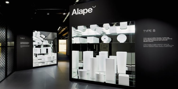 Intérieur du stand d'Alape à ISH 2019