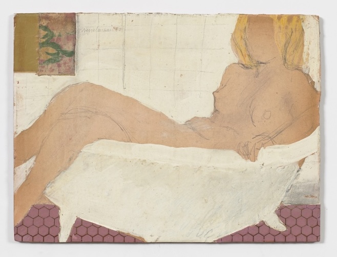 œuvre de Tom Wesselmann, Little Bathtub Collage #1, 1960. ©Adagp, Paris, 2025. Crédit photographique : ©Jeffrey Sturges.