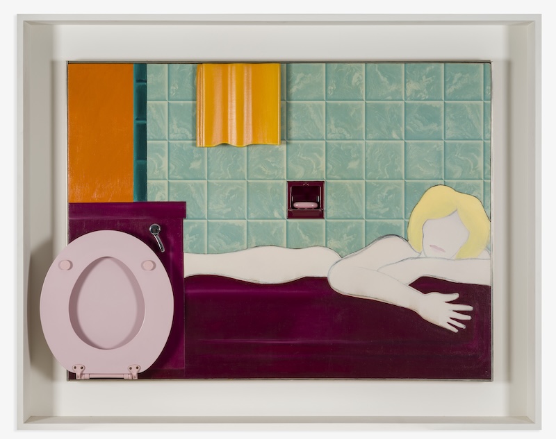 Oeuvre de Tom Wesselmann, Bathtub Collage #4, 1964. Collection particulière. ©Adagp, Paris, 2025. Crédit photo : ©Photographie Vincent Everarts Bruxelles.